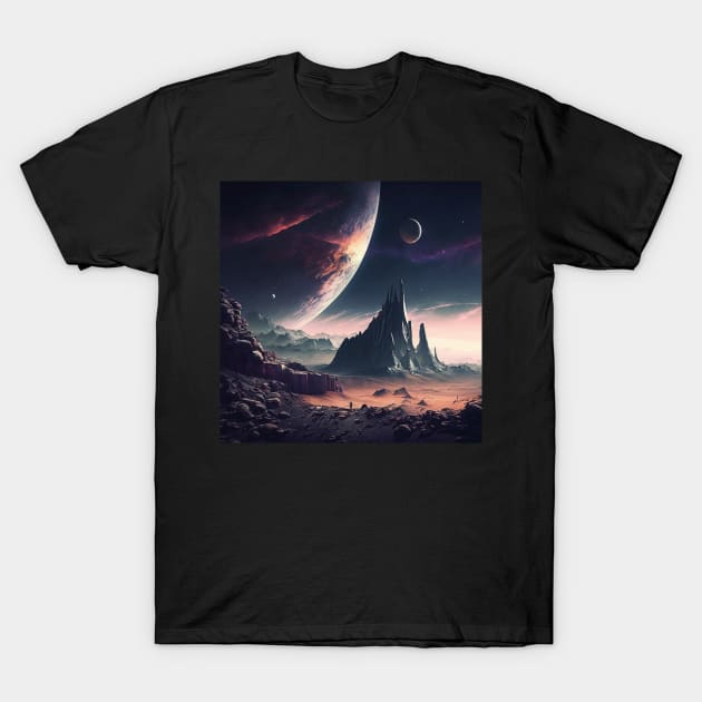 space T-Shirt by rocknerd